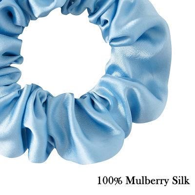 Oeko-Tex100 Custom Luxury 6A Grade Silk Scrunchies