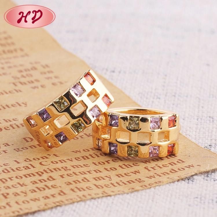 2020 Fashion Costume European Style Wholesale 18K Gold Plated Earring Jewelry