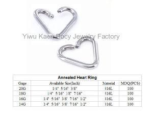 Annealed Heart Ring (AHR)