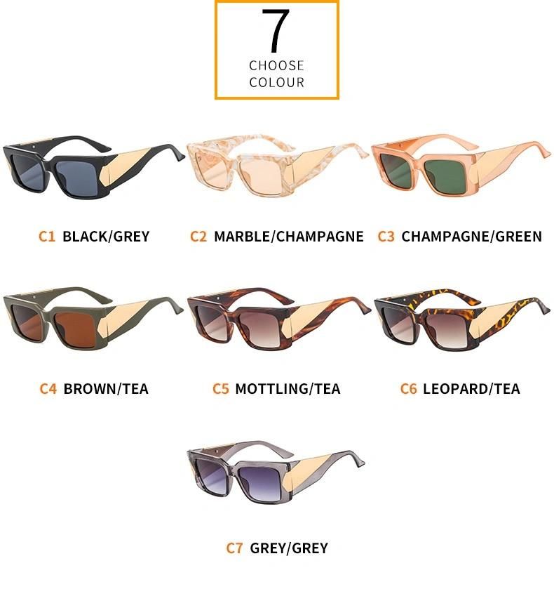 New Arrival 2022 Fashion Sunglasses Women Vintage Mirror Classic Vintage Sun Glasses