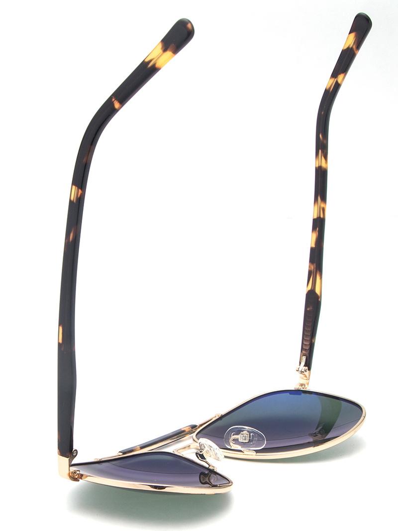 Wenzhou FC Metal Temple High Quality Wholesale Designer Eye Wear Cheap Retro Round Rim Frame Car Sunglasses