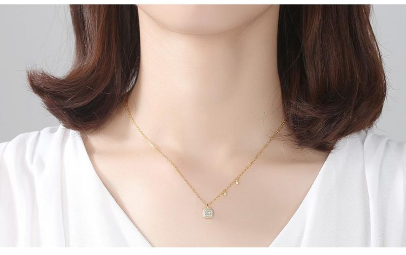 Fashion Handmade 14K Gold Pendant Jewelry Necklace