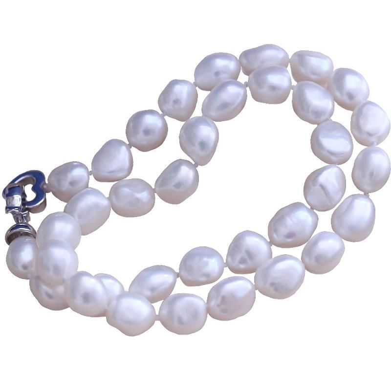 10-11mm Baroque Natural Cultured Pearl Choker Necklace (XL120004)