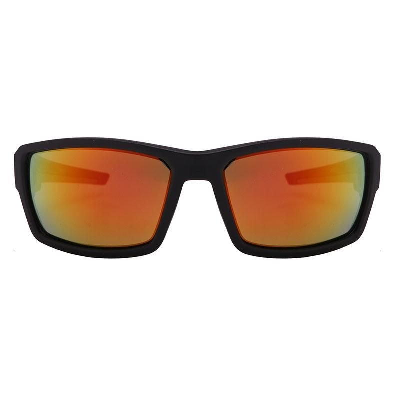 2019 Black Square Shape Sports Sunglasses