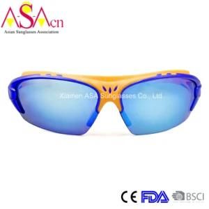 High Quality Light PC Colorful Sports Sunglass (14368)