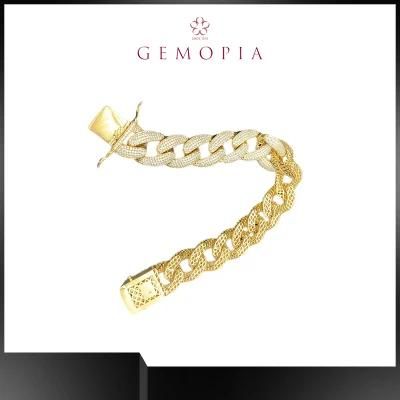 Hip Hop Style Jewelry Cuban Chain Bracelet