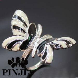 Ornamental Openwork Butterfly Fashion Ring