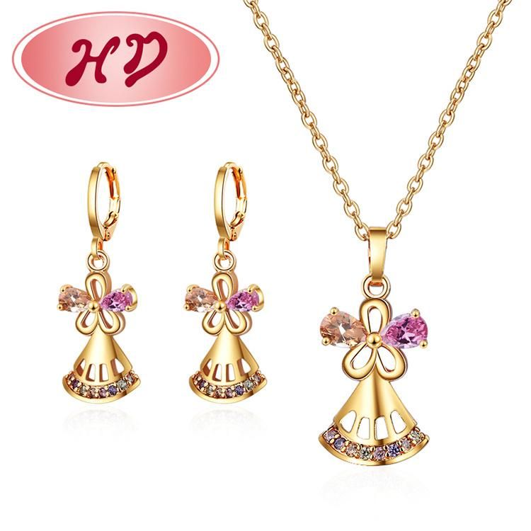 Hot Selling Dubai Italian Costume Jewelry Sets for Girls