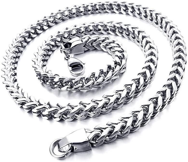 Stainless Steel Chain Foxtail Neck Chain