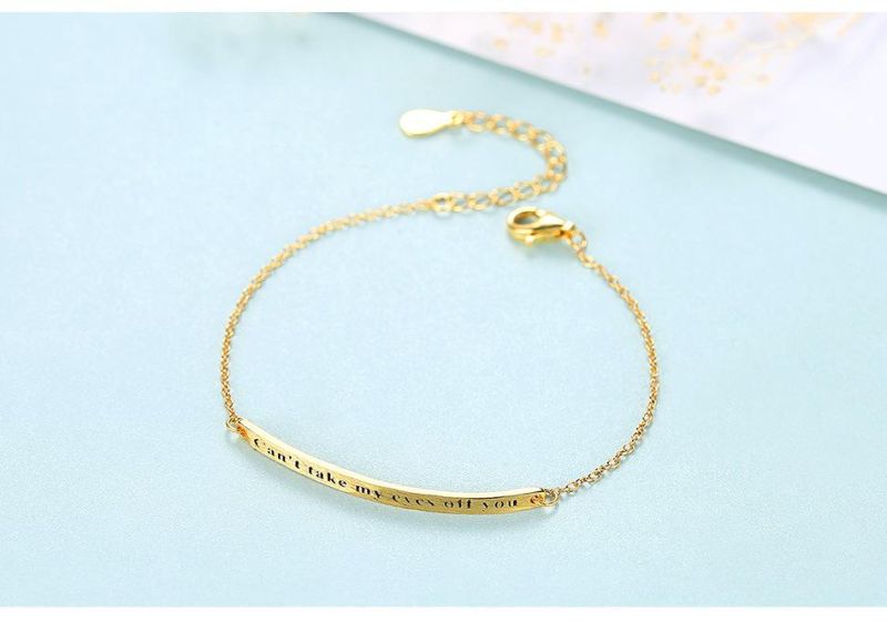 Fashion Jewelry Cup Chain Party Bridegroom Sparkle Bracelet