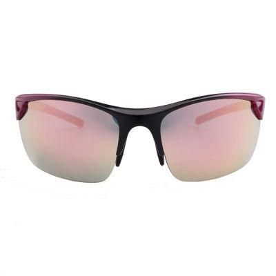Half Rim Sunglasses Multicolor Frame Suit for Meb&Women