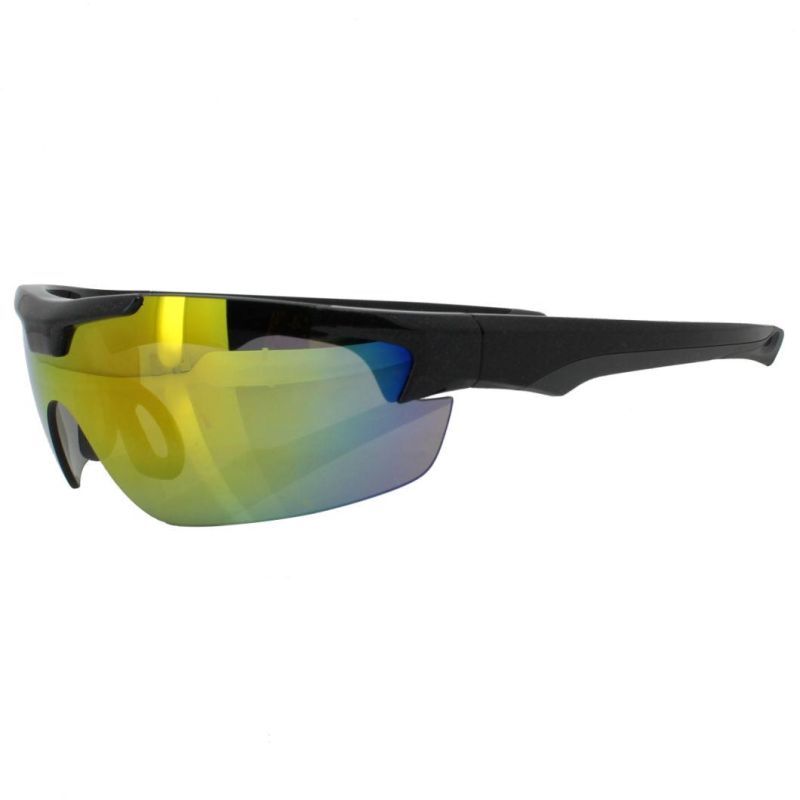 2020 One Piece Mirror Sports Sunglasses