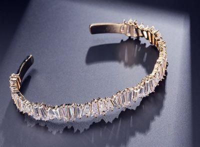 Fashion Luxury CZ Bangle Bracelet, Fashion Jewelry