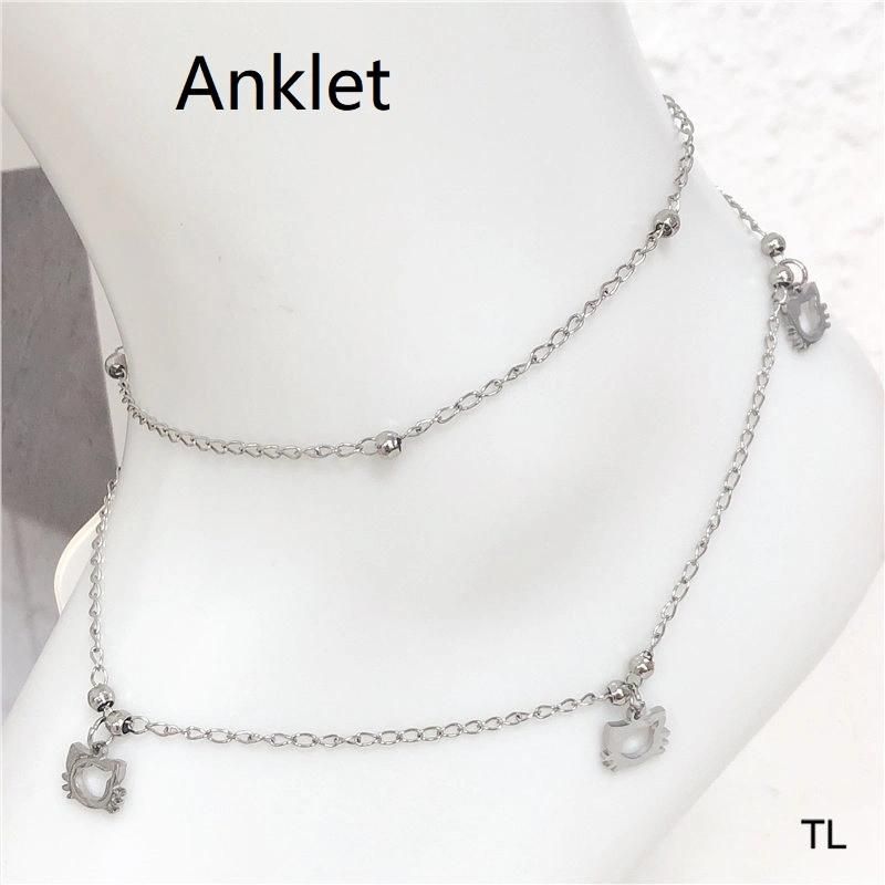 Stainless Steel Fashion Anklet Jewelry 18K Gold Fashion Chain