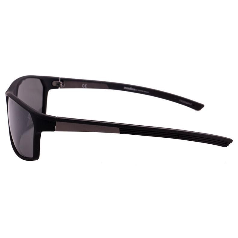 2019 UV400 Square Shape Black Sports Sunglasses