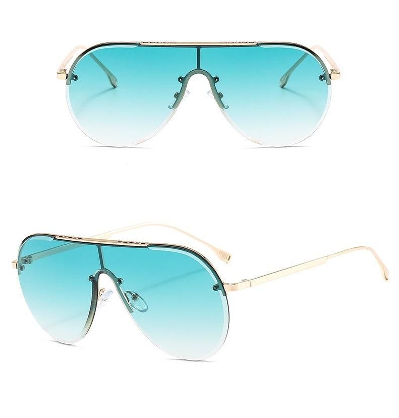 2020 New Metal Fashion Wholesale Brand Designer Sport Metal Sunglasses