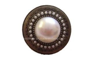 Fashion Jewelry/Jewellery Antique Pearl Finger Ring (L6C510)