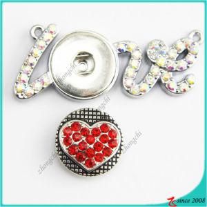 Fashion Jewelry Snap Button Love Necklace