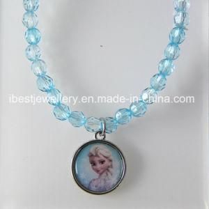 Frozen Jewelry -Plastic Beaded Pendant Bracelet