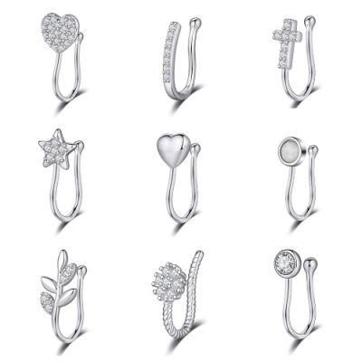 New Brass Non-Piercing Nose Clip Collection (Sold by piece)