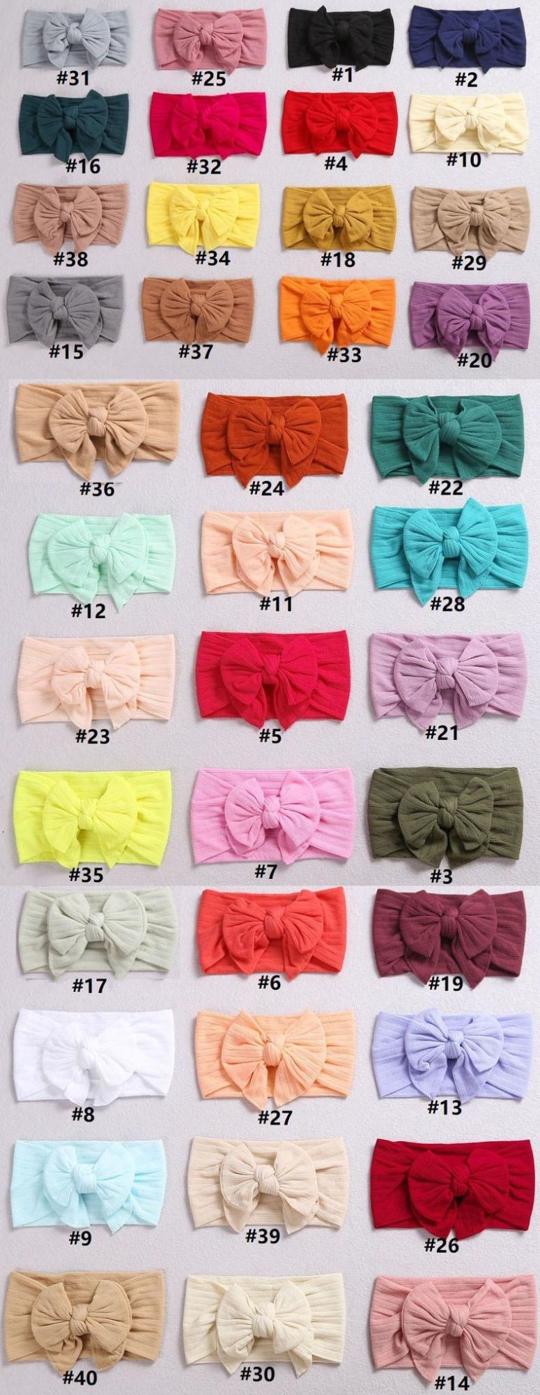 Cute Headband for Baby Girl Toddler, Kids Hairband Bows Hair Accessory Ornaments, Baby Headband