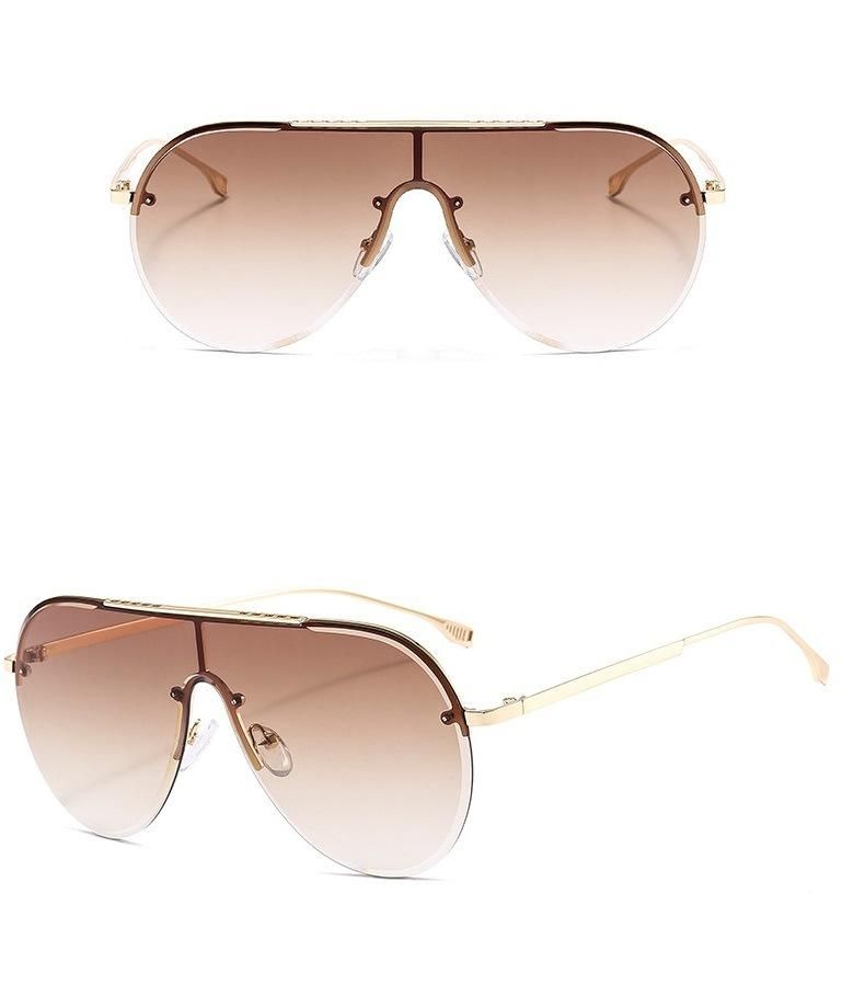 2020 New Metal Fashion Wholesale Brand Designer Sport Metal Sunglasses