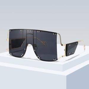 Fashion Oversize Shading UV400 Sunglass