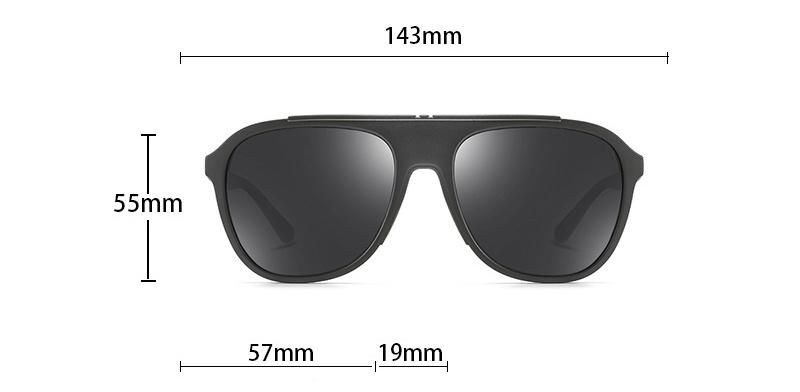 Tr90 Polarized Sunglasses Men′s Driving Shades Male Sun Glasses 3309