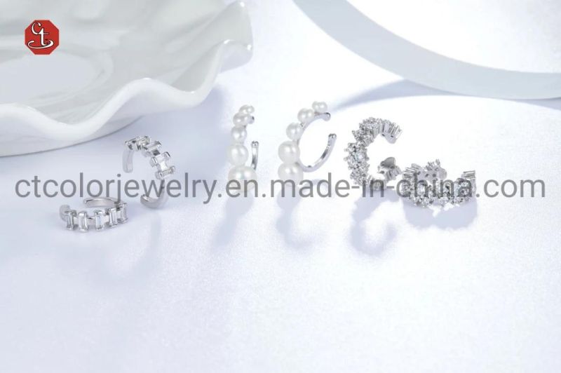 OEM/ODM Factory Custom Design Fashion Jewellery Rings, Earrings, Bracelets, Necklaces 925 Silver Jewelry Gold plated Rose plated Jewelry For Women and Man