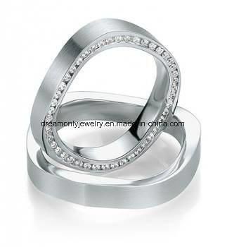 OEM Couple Wedding Rings, Brass Dummy Wedding Rings, Imitation Jewelry Rings for Window Display