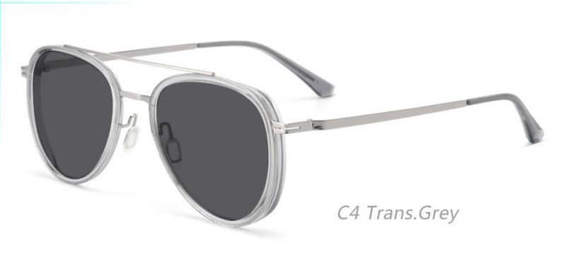 UV Protection Coating Polarized Lens Sunglasses for Men/Women; Vintage/Classic/Elegant Light Frame; HD Pilot Lenses; Golf/Driving/Fishing