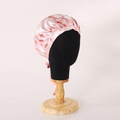 100% Pure Mulberry Silk Turban Custom Silk Headwrap with Logo Silk Bonnet with Custom Logo