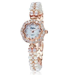 2015 Fasion Full Stone Watch Pearl Band