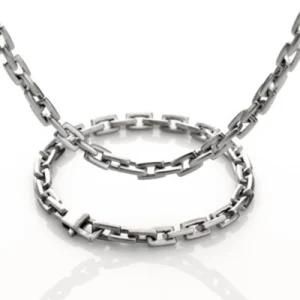 Unisex Stainless Steel Necklace (NC8217)