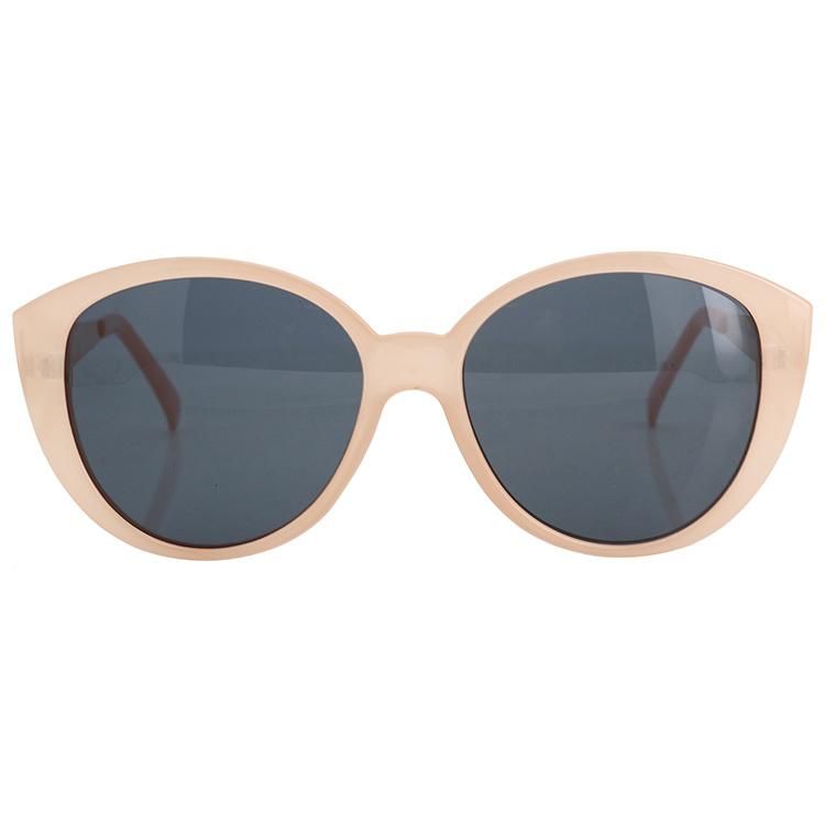 2020 Hot Selling Transparent Colored Metal Temple Sunglasses