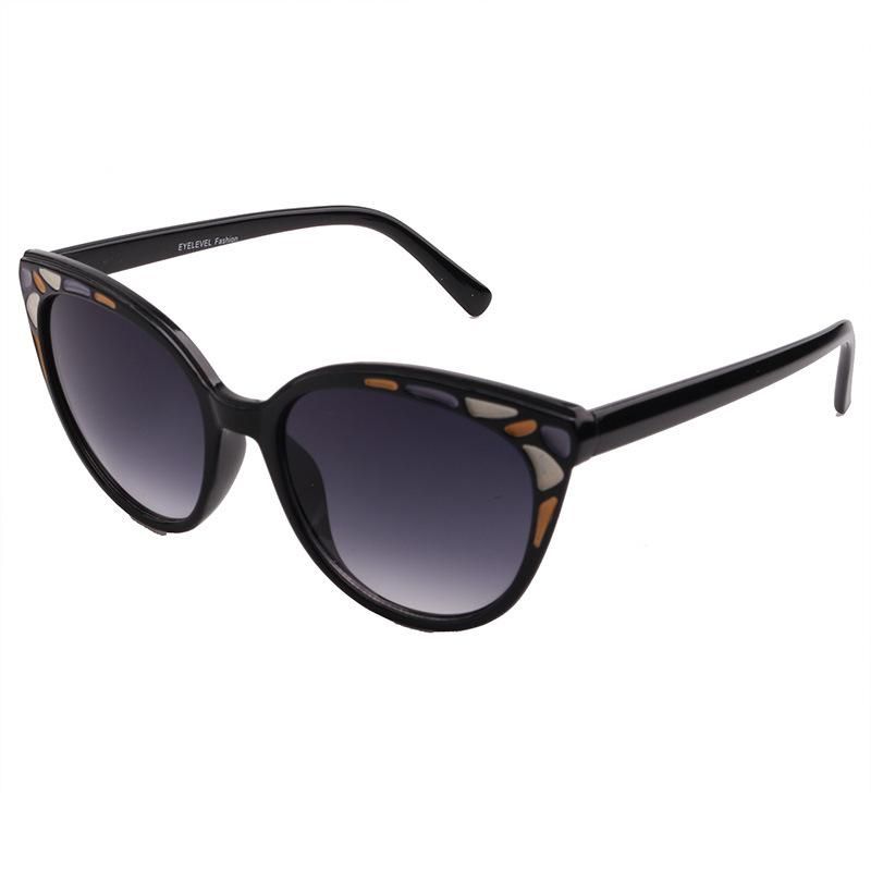 2020 Factory Directly Cateye Fashion Sunglasses with Painting