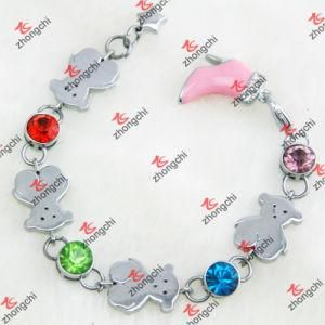 Kids Bear Stone Colorful Bracelet for Kids Bracelet Jewelry Gift (B148)
