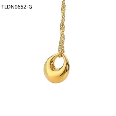 Manufacturer Custom Jewelry Supplier, 18 K Gold Plated Necklace, Long Chain Necklace Gold Plated