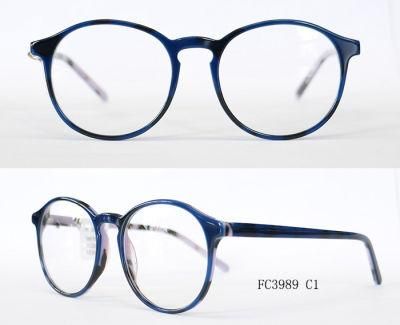 Round Frames Popular Glasses Free Samples Acetate with (Ce)