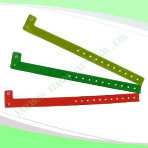 High Quality Entertainment ID Bracelets Vinyl Festival Evens Wristbands (E6070)