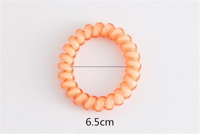 The New Jelly Texture Girl Lady High Quality Telephone Wire Hair Tie Hairband