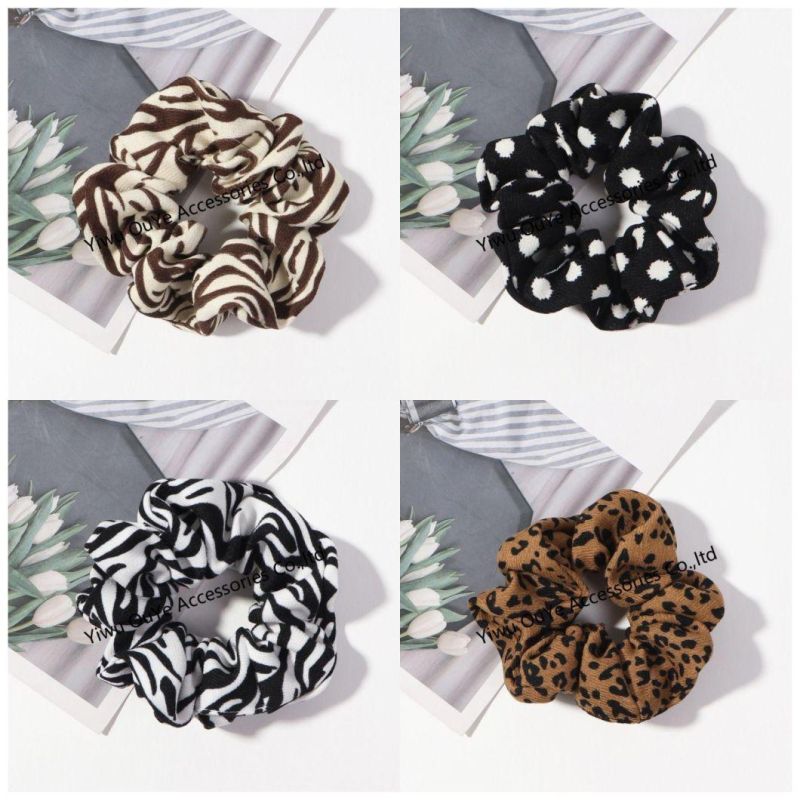 Customized Pattern Fashion Hot-Sale Hair Accessories Hair-Ring Elastic Scrunchies Hairbands