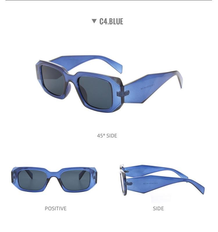 2022 Trendy Square Wholesale Designer Sunglasses Hip Hop Sunglasses for Unisex