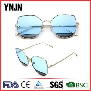New Personality Design Clear Lenses Sunglasses Cat Eye