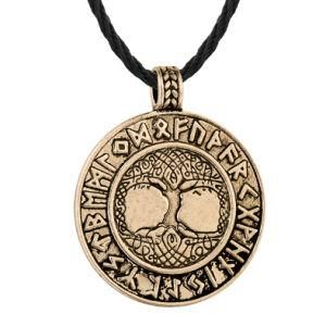 Vikings Tree of Life Amulet Man Slavic Pendant Necklace