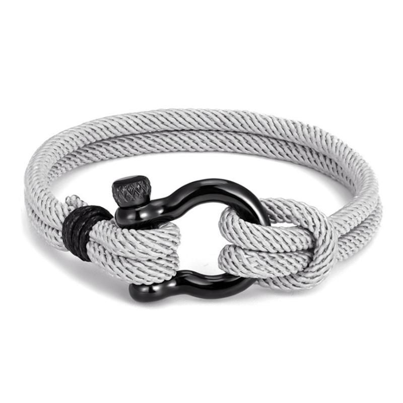 Minimalism Nordic Style Polyester Metal Bracelet