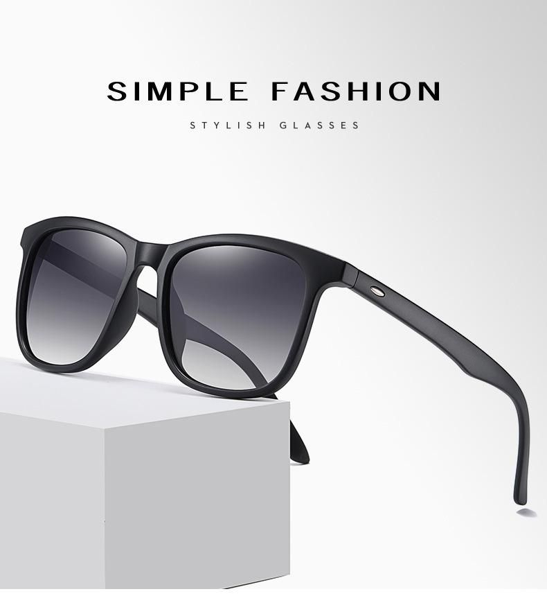 Vintage Fashion New Arrival Sun Glass Stylish Polarized UV 400 Sunglasses Custom Logo Sunglass for Men