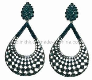 Fashion Jewelry Blue Drop Earring (MLER-0024)