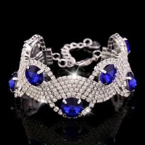 Fashion Accessories Stainless Steel Jewelry Crystal Bracelet