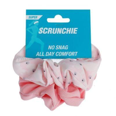 Soft Fabric Women Elastic Hair Scrunchies Factory